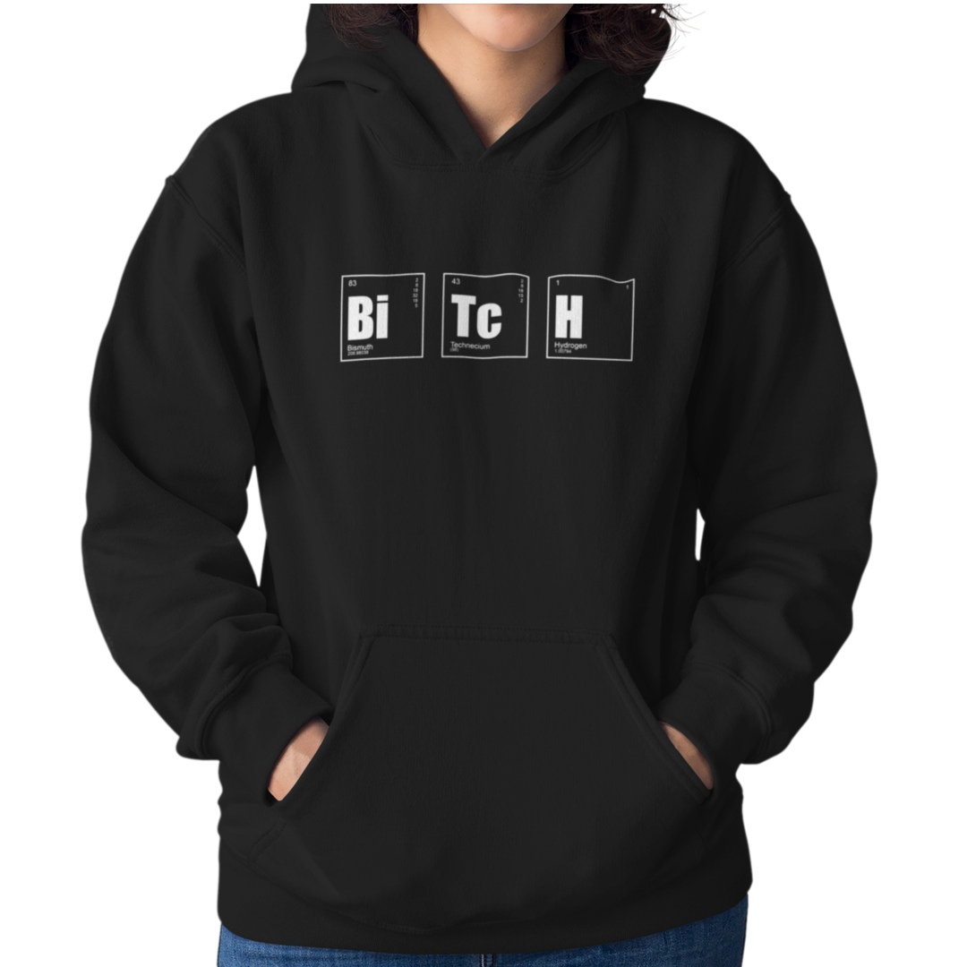 Толстовка с принтом "Bitch" Толстовка с принтом "Bitch"